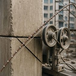 Cortes e furos diamantados